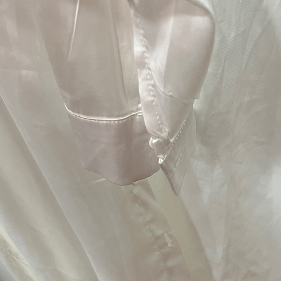 White Button Down Dress/Shirt - Picture 2 of 7